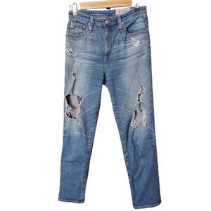 AG Adriano Goldschmied The Phoebe Vintage High Waisted Tapered Leg Jeans